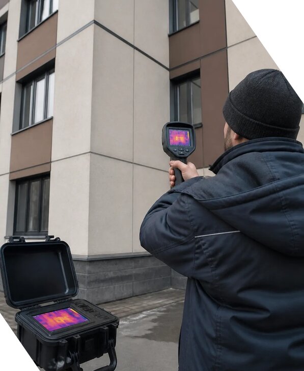 Тепловизионное обследование зданий и сооружений в Костроме